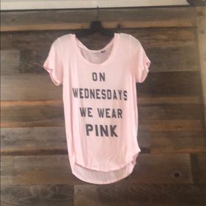 Pink shirt from Mean Girls